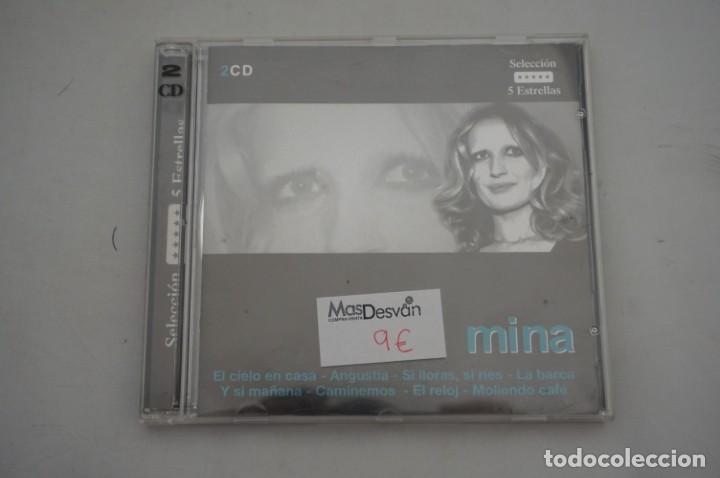 CDs de m&uacute;sica: CD/ MINA - SELECCION 5 ESTRELLAS - DOBLE CD - Foto 1