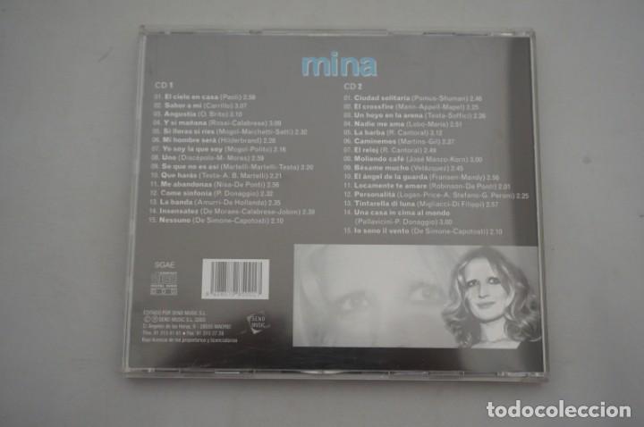 CDs de m&uacute;sica: CD/ MINA - SELECCION 5 ESTRELLAS - DOBLE CD - Foto 2