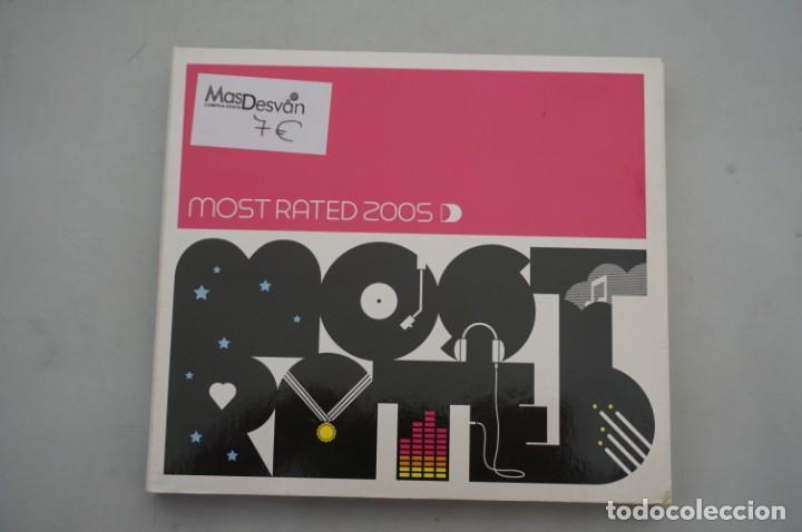 CDs de m&uacute;sica: CD/ Various &ndash; Most Rated 2005 - DOBLE CD + DVD - Foto 1