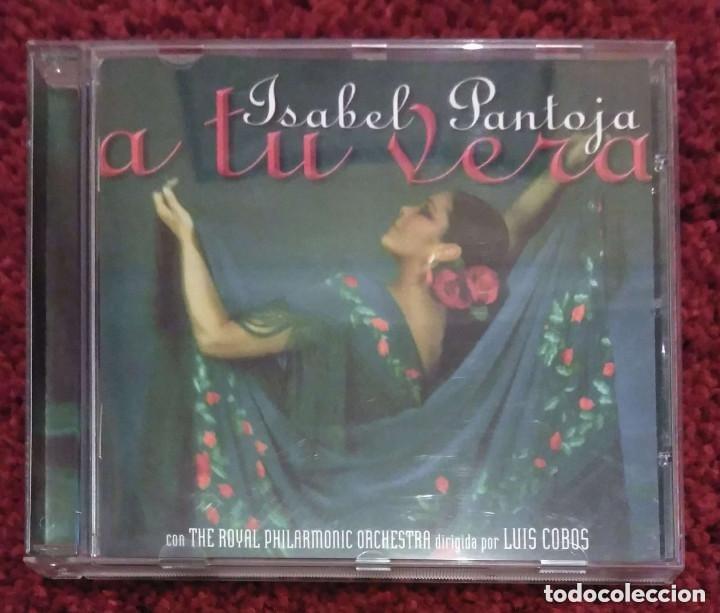 CDs de m&uacute;sica: ISABEL PANTOJA (A TU VERA) CD 1999 - Foto 1