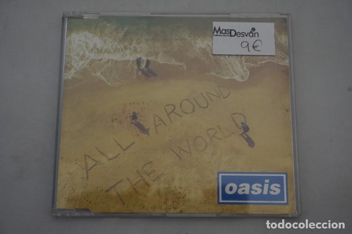 CDs de m&uacute;sica: CD/ OASIS - ALL AROUND THE WORLD - Foto 1