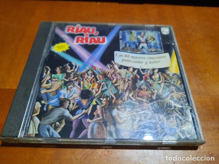 Music CDs: RIAU, RIAU. CD EN BUEN ESTADO. 60 CANCIONES PARA CANTAR Y BAILAR.