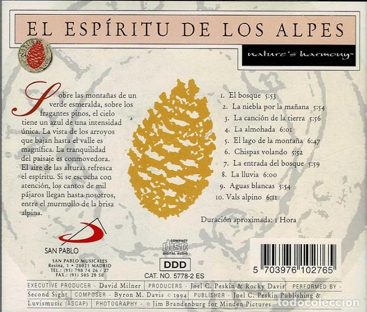 CDs de m&uacute;sica: Second Sight - El Esp&iacute;ritu de los Alpes. CD - Foto 2