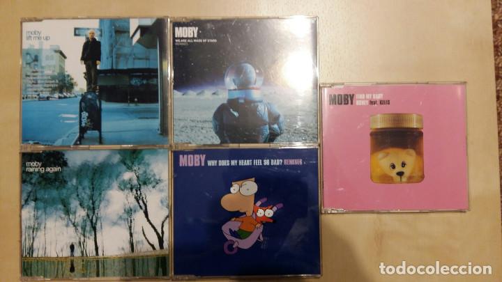 CDs de m&uacute;sica: MOBY &rdquo;lote 5 maxisingles&rdquo; - Foto 1