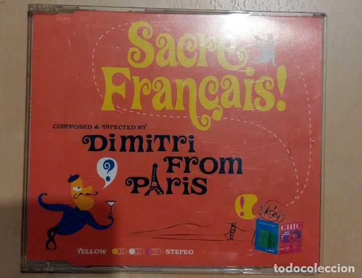 CDs de m&uacute;sica: DIMITRI FROM PARIS &rdquo;sacre francais&rdquo; cd maxi - Foto 1