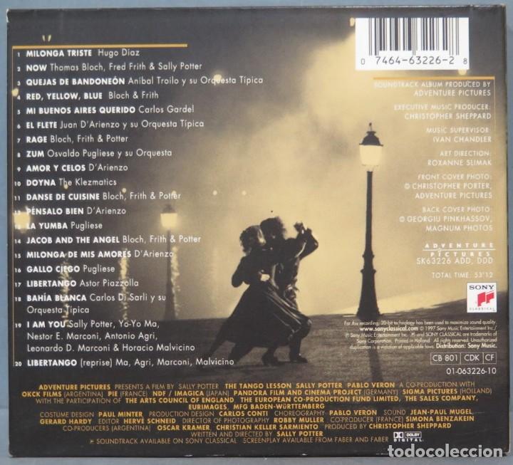CDs de m&uacute;sica: CD. THE TANGO LESSON. BSO - Foto 2