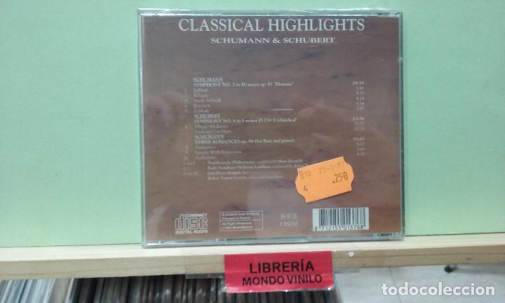 CDs de m&uacute;sica: LMV - Classical highlights, Schumann & Schubert - CD - Foto 2