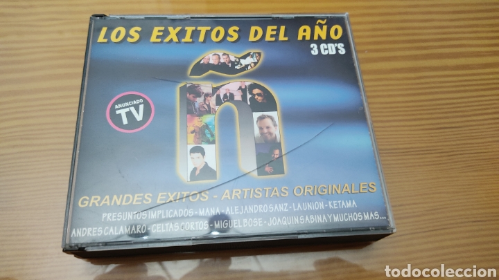 CDs de m&uacute;sica: 3 cd,s &Ntilde; LOS EXITOS DEL A&Ntilde;O 1999 - Foto 1