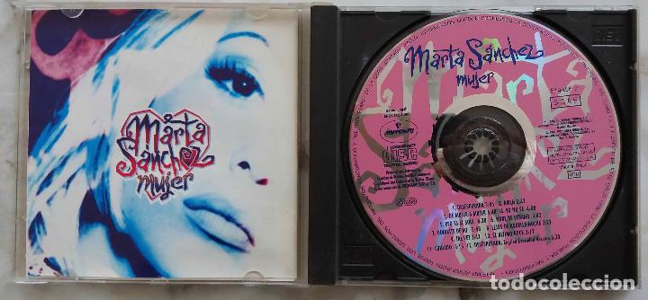 CDs de m&uacute;sica: MARTA S&Aacute;NCHEZ, MUJER - CD COMO NUEVO - Foto 2
