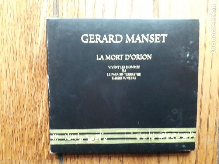 CDs de m&uacute;sica: Gerard manset - la mort dorion - Foto 1