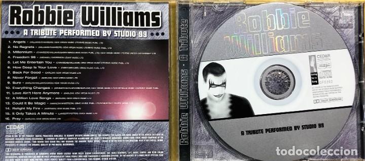 CDs de m&uacute;sica: Studio 99 - Robbie Williams - A Tribute Performed By Studio 99 - Foto 2
