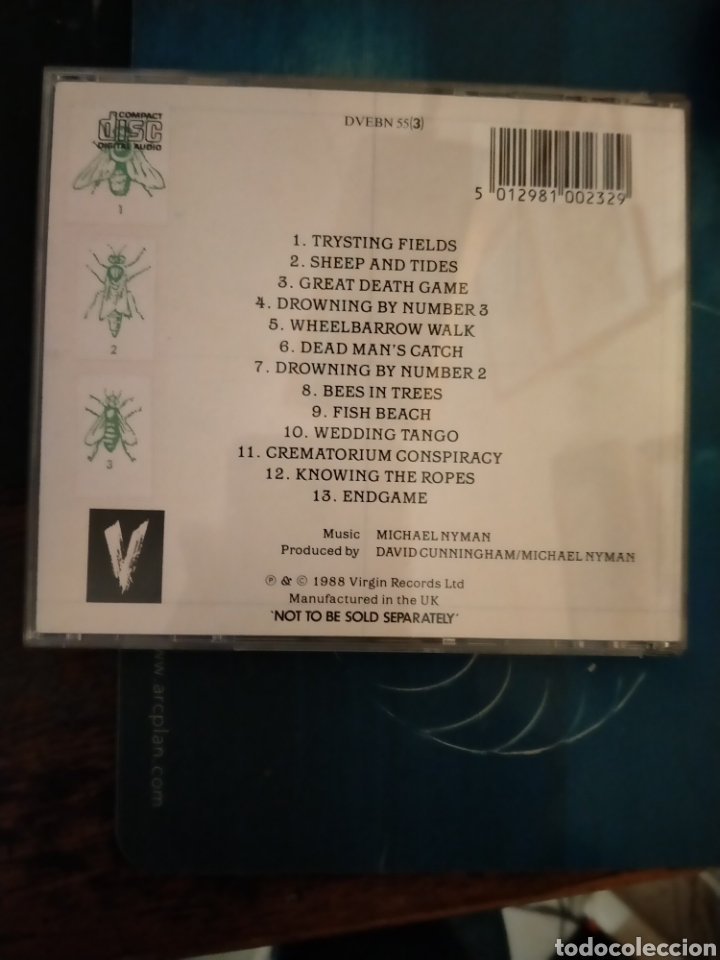 CDs de m&uacute;sica: &Ccedil;D Michael Nyman - Drowning by numbers - Foto 2
