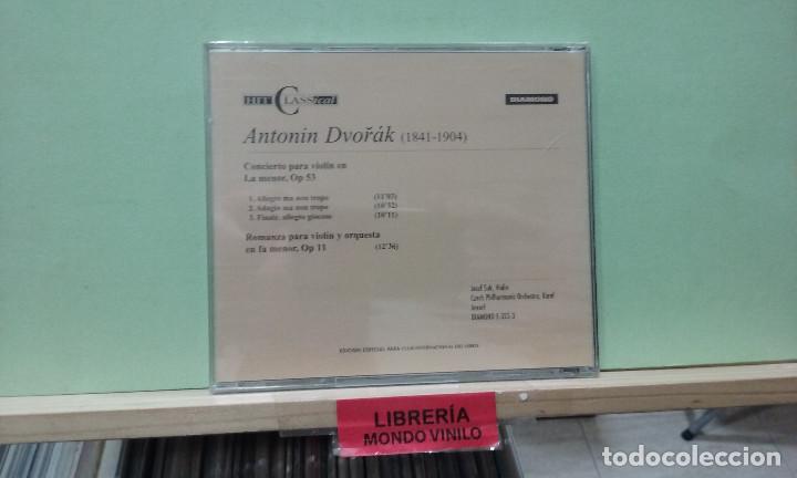 CDs de m&uacute;sica: LMV - Dvor&aacute;k. Concierto para violin. Hit classical - CD - Foto 2