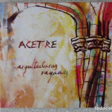 CDs de Música: ACETRE.ARQUITECTURAS RAYANAS...FOLK EXTREMADURA...DIFICIL. Lote 246536040