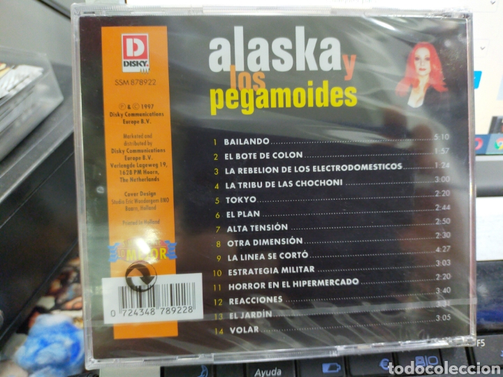 CDs de m&uacute;sica: Alaska cd simplemente lo mejor precintado 1997 - Foto 2