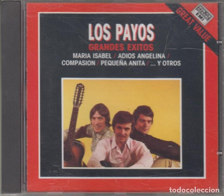 CDs de m&uacute;sica: Los Payos cd Grandes &eacute;xitos 1989 Hispavox - Foto 1