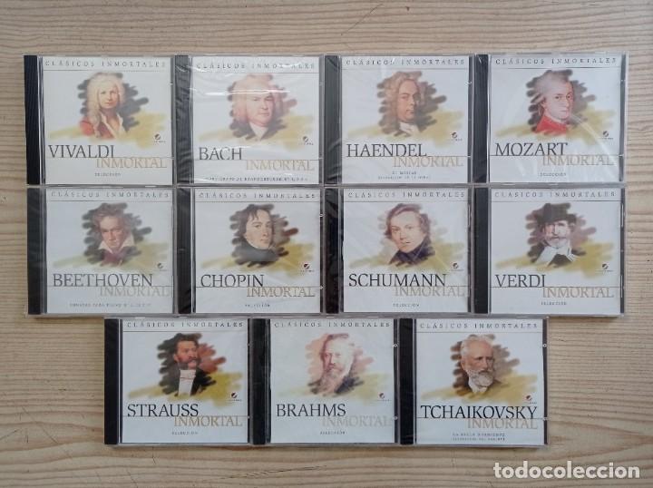 CDs de m&uacute;sica: Clasicos Inmortales - 11 Cds - Foto 2