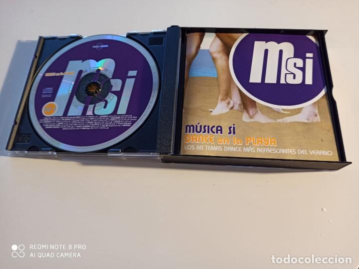 CDs de m&uacute;sica: M&uacute;sica S&iacute; - Dance En La Playa (3xCD, Comp) - Foto 2