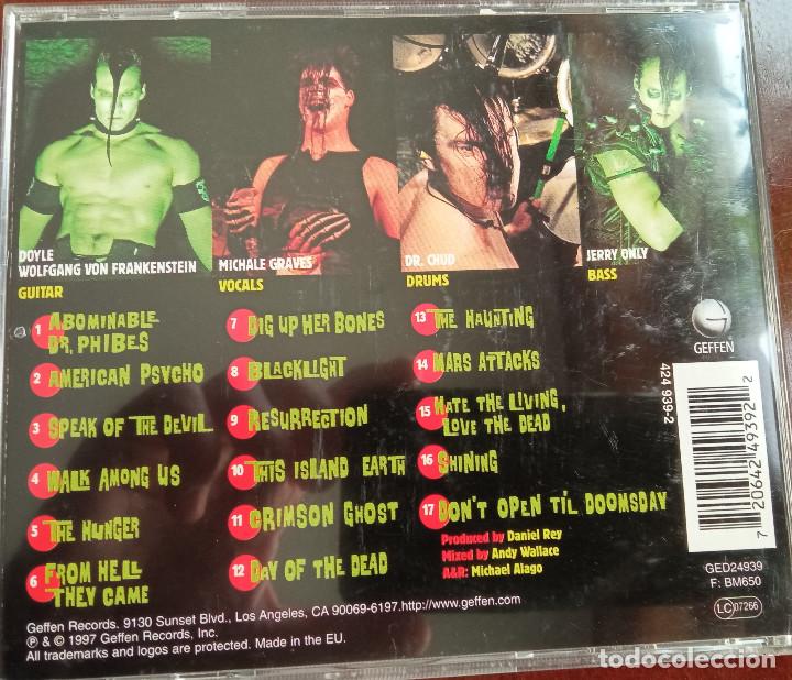 CDs de m&uacute;sica: MISFITS - AMERICNA PSYCHO - Foto 2