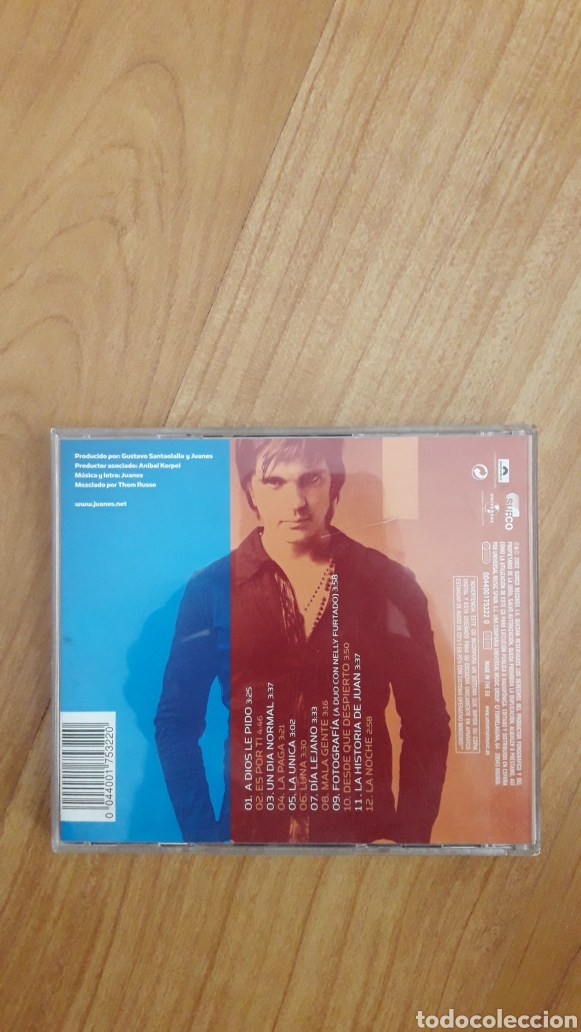 CDs de m&uacute;sica: JUANES. UN D&Iacute;A NORMAL - Foto 2