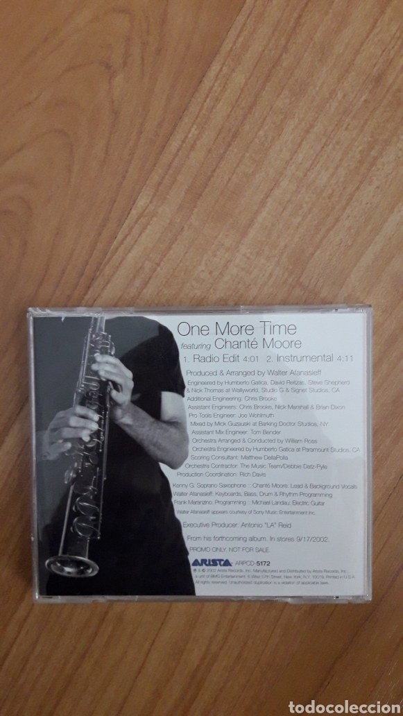 CDs de m&uacute;sica: KENNY G. ONE MORE TIME. CHANT&Eacute; MOORE - Foto 2