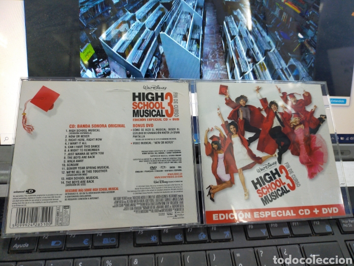 CDs de m&uacute;sica: High school musical 3 cd + dvd 2008 - Foto 1
