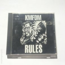 CDs de Música: KMFDM - RULES © 1996 WAX TRAX! - INDUSTRIAL. Lote 247011715