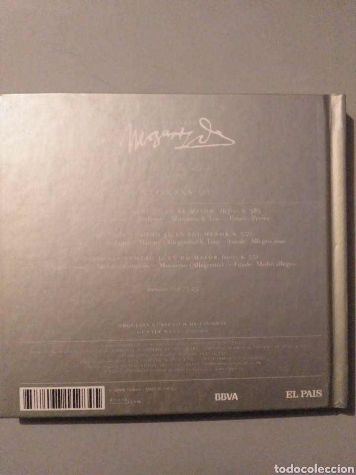 CDs de m&uacute;sica: Mozart sinfon&iacute;a II - Foto 2