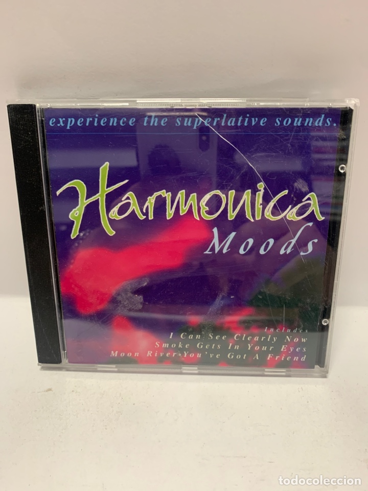 CDs de m&uacute;sica: SCD122 harmonica moods CD SEGUNDA MANO - Foto 1