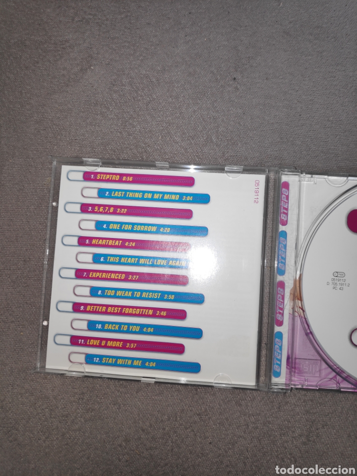 CDs de m&uacute;sica: Cd album - Steps - Step one - Foto 2