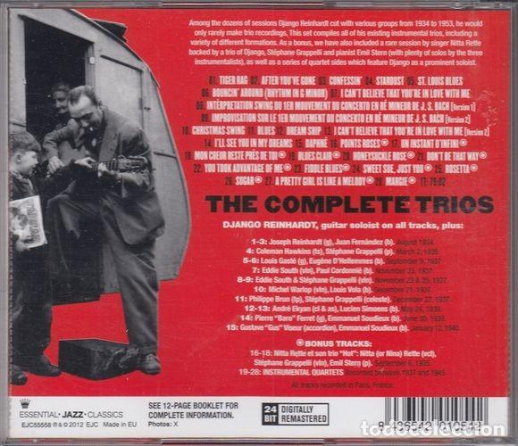 CDs de m&uacute;sica: DJANGO REINHARDT - THE COMPLETE TRIOS - CD - Foto 2