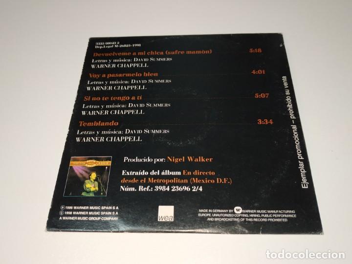 CDs de m&uacute;sica: David Summers - En Directo Desde El Metropolitan (CD, Promo) - Foto 2