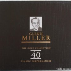 CDs de Música: CD GLENN MILLER THE GOLD COLLECTION 40 CLASSIC PERFORMANCES VER CANCIONES EN FOTOGRAFIAS. Lote 247121960