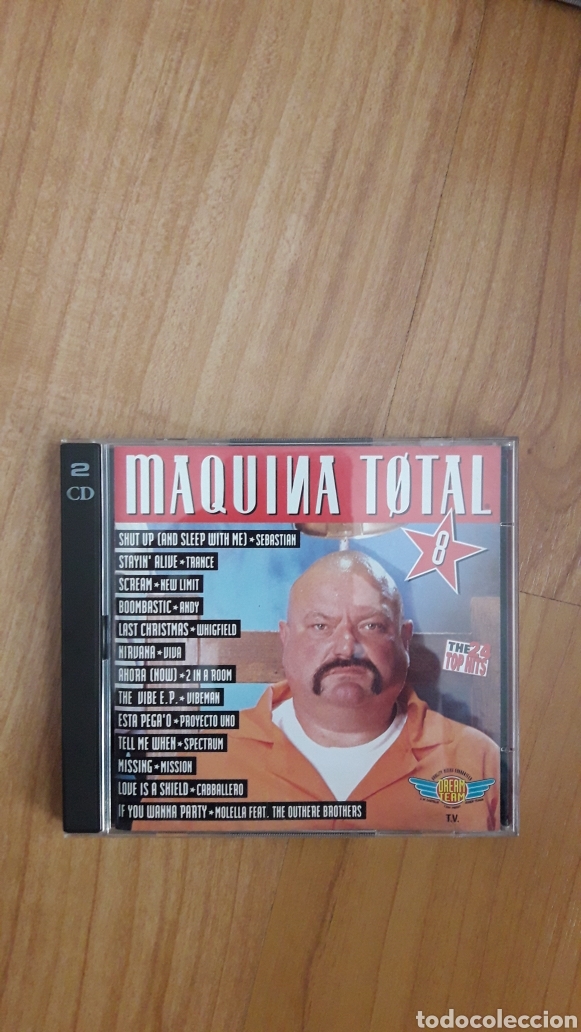 CDs de m&uacute;sica: DOBLE CD M&Aacute;QUINA TOTAL 8 - Foto 1