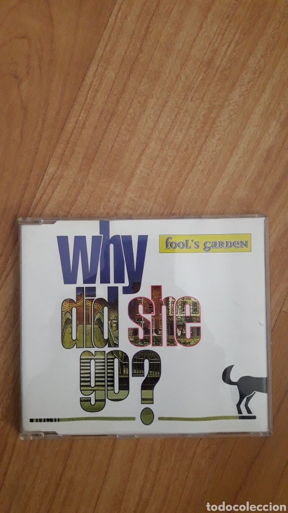 CDs de m&uacute;sica: WHY DID SHE GO? FOOLS GARDEN - Foto 1