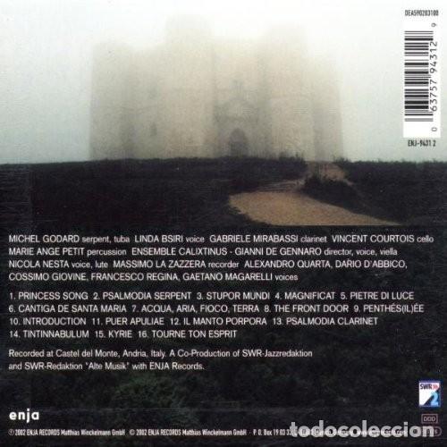 CDs de m&uacute;sica: MICHEL GODARD - CASTEL DEL MONTE II (CD) - Foto 2