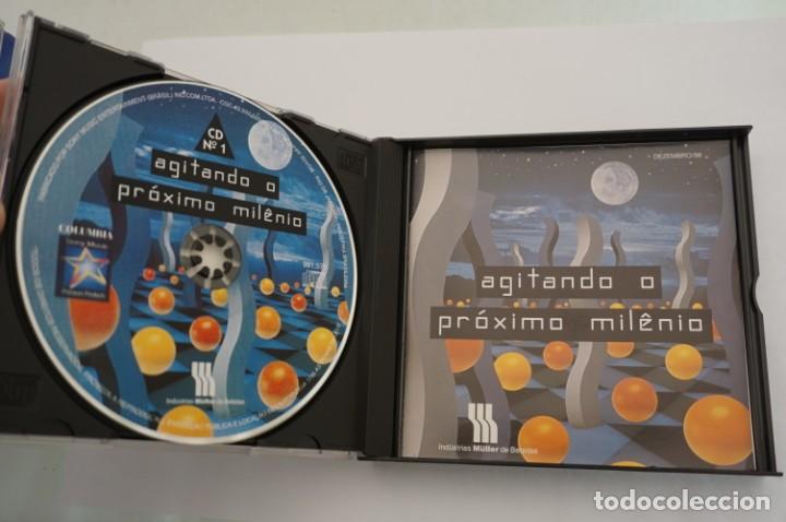CDs de m&uacute;sica: 2 X CD - AGITANDO O PROXIMO MILENIO - Foto 2