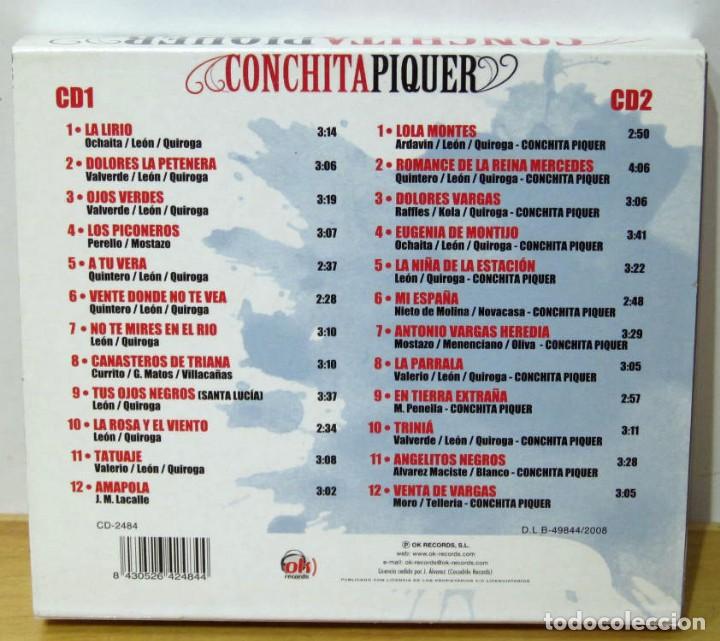 CDs de m&uacute;sica: CONCHITA PIQUER, 2 CD&acute;s - Foto 2