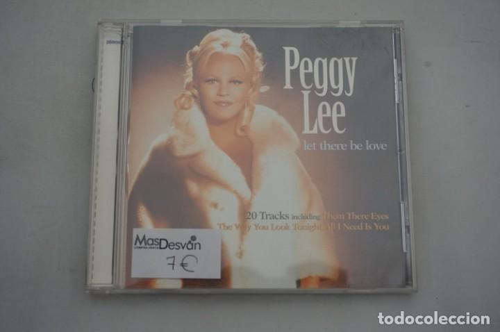CDs de m&uacute;sica: CD - PEGGY LEE - LET THERE BE LOVE - Foto 1