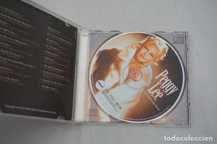 CDs de m&uacute;sica: CD - PEGGY LEE - LET THERE BE LOVE - Foto 2