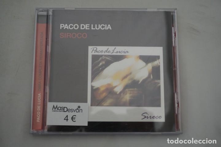 CDs de m&uacute;sica: CD - PACO DE LUCIA - SIROCO - Foto 1
