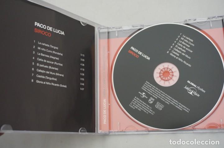 CDs de m&uacute;sica: CD - PACO DE LUCIA - SIROCO - Foto 2
