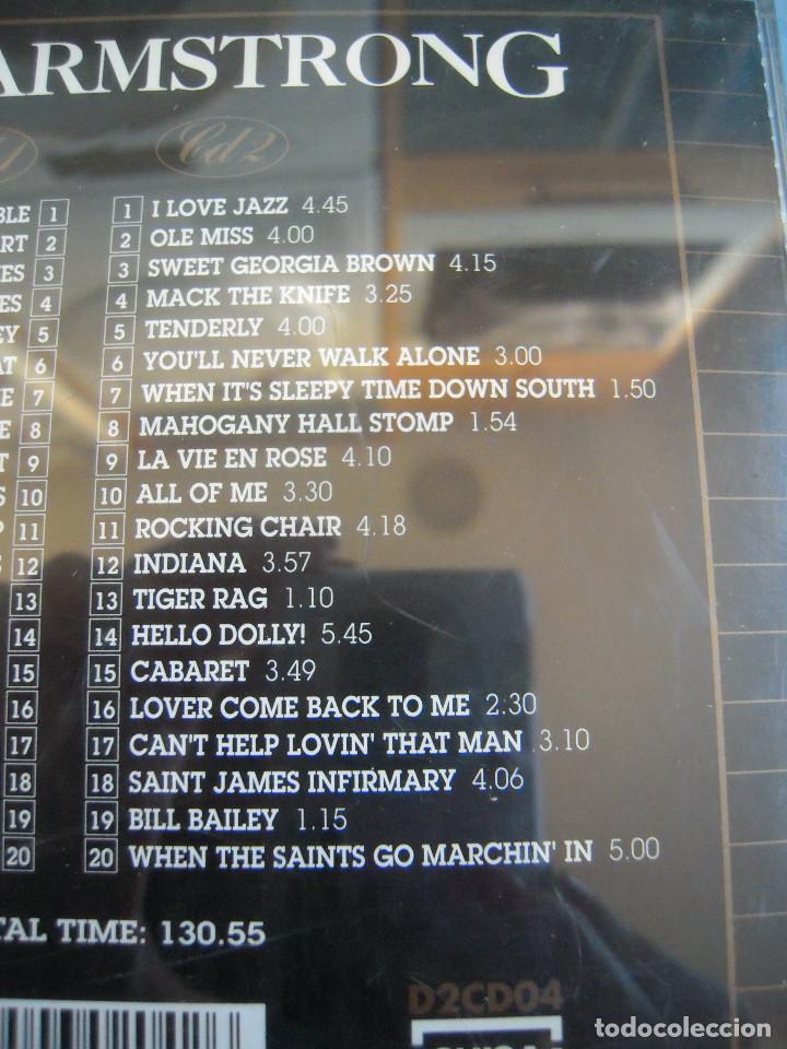 CDs de m&uacute;sica: 2 CD Louis Armstrong Gold Collection - Foto 4