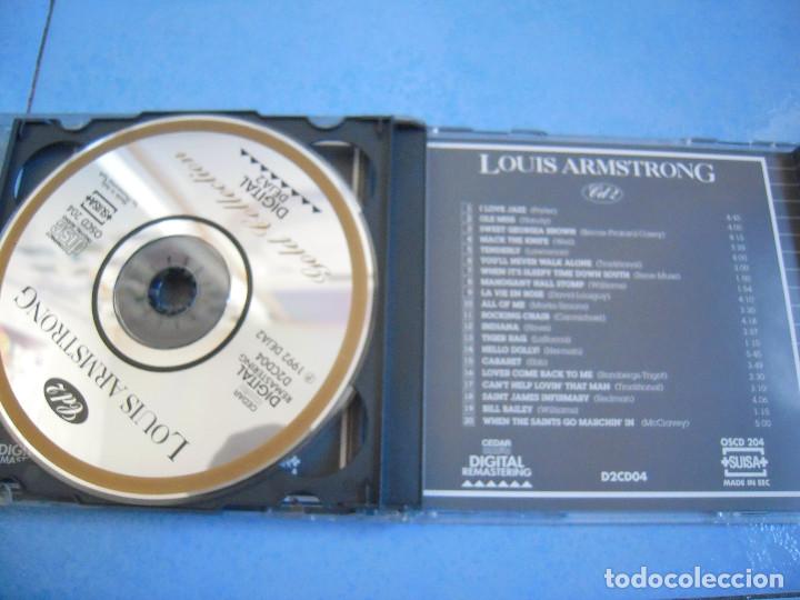 CDs de m&uacute;sica: 2 CD Louis Armstrong Gold Collection - Foto 5