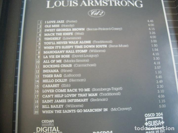 CDs de m&uacute;sica: 2 CD Louis Armstrong Gold Collection - Foto 6
