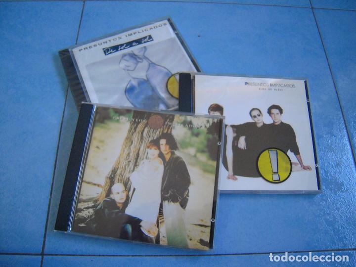 CDs de m&uacute;sica: Caja 3 CD Presuntos Implicados - Foto 1