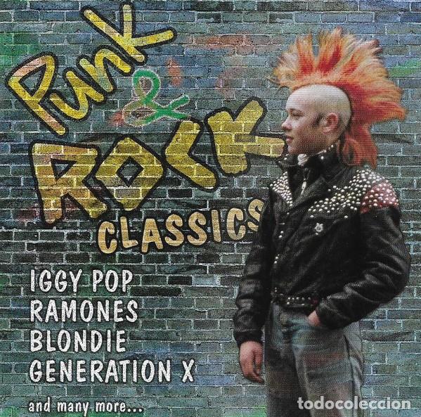 CDs de m&uacute;sica: PUNK & ROCK CLASSICS -CD 2003 RAMONES BUZZCOCKS BLONDIE - Foto 1