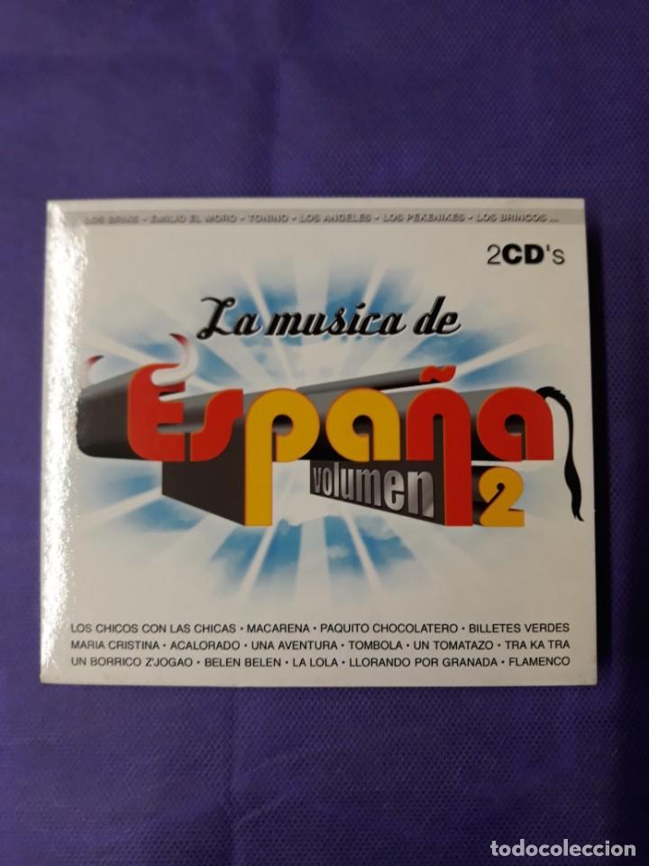CD di Musica: LA M&Uacute;SICA DE ESPA&Ntilde;A VOLUMEN 2. DOS CD s