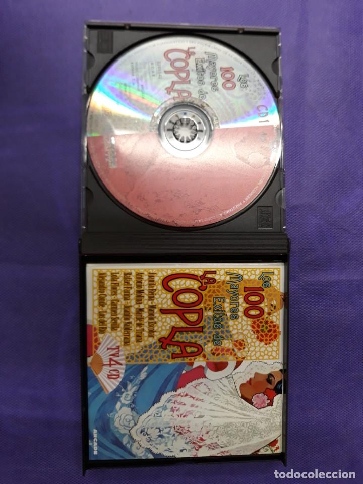 CDs de m&uacute;sica: LOS 100 MAYORES &Eacute;XITOS DE LA COPLA.4 CD s - Foto 2