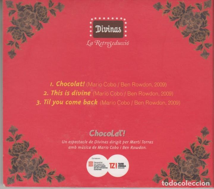 CDs de m&uacute;sica: Divinas presenta Chocolat cd 90% Swing 10% comedy 2009 - Foto 2